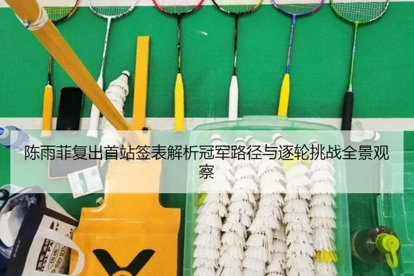 陈雨菲复出首站签表解析冠军路径与逐轮挑战全景观察